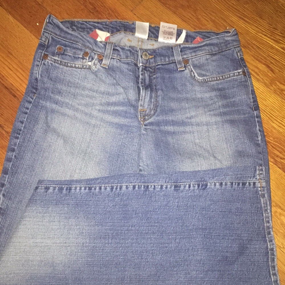 Lucky brand Buttonfly denim boot cut jeans